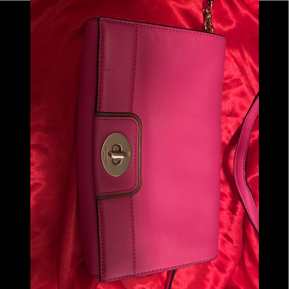 Pink Kate Spade Cross body purse